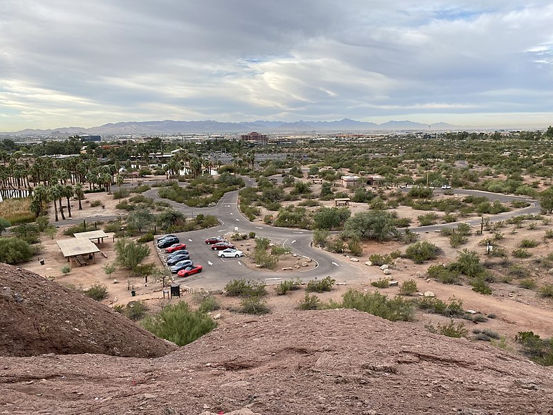 File:View from top of Hole-in-the-Rock in Arizona.jpg