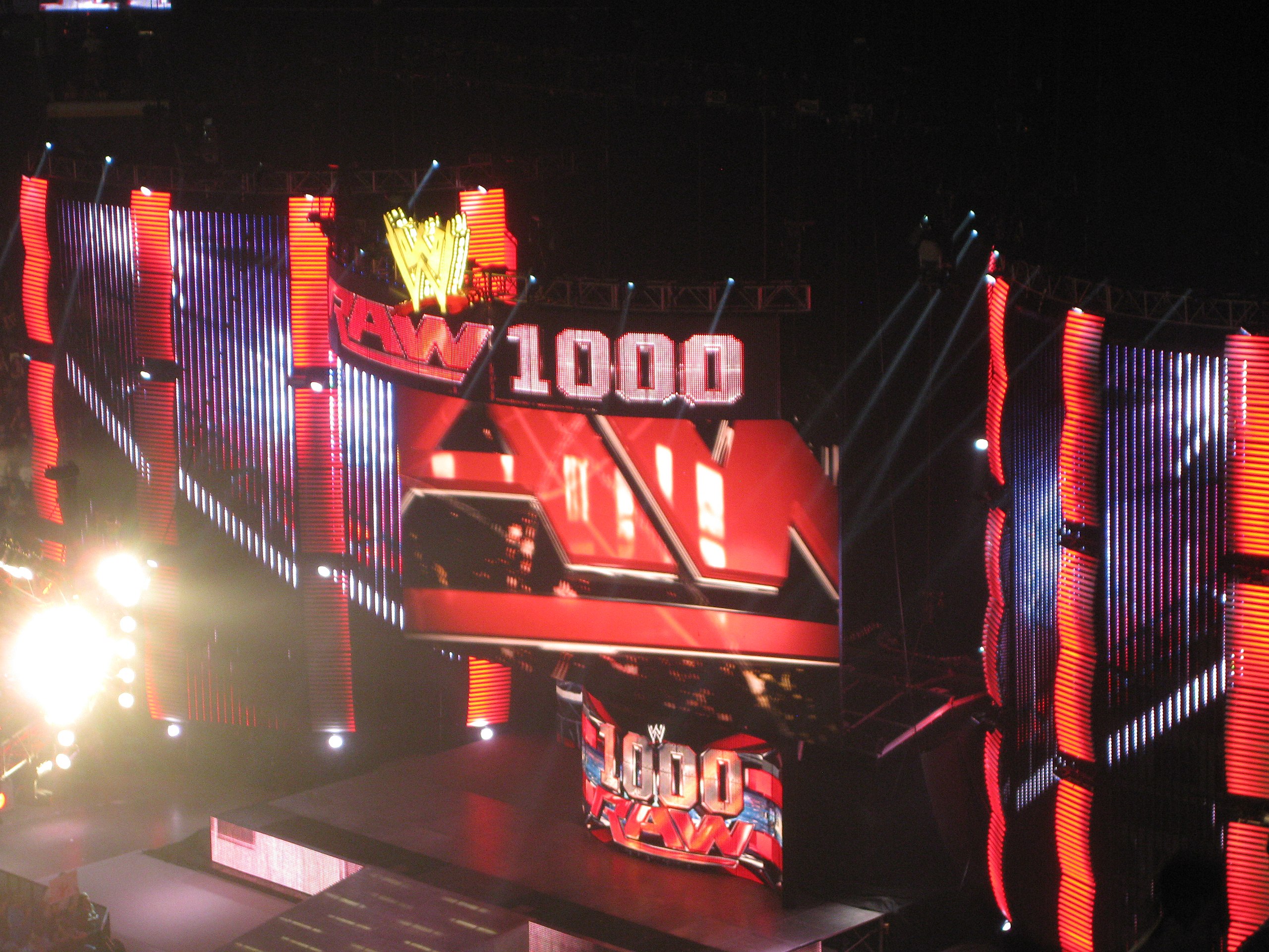 wwe raw hd stage