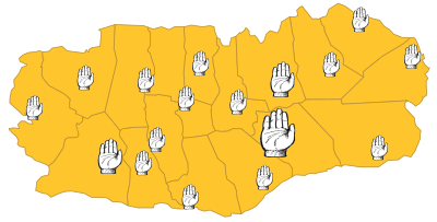 Wallachia voting share, 1857.svg