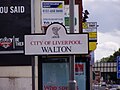 WaltonSign on Warbreck Moor