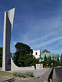 Sejm and the monument dedicated to Armia Krajowa