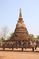 Thumbnail for File:Wat Chang Lom, Sukhothai (2019).jpg