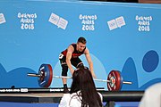 Deutsch: Gewichtheben bei den Olympischen Jugendspielen 2018; Tag 2, 10. Oktober 2018; Jungen 62 kg English: Weightlifting at the 2018 Summer Youth Olympics at 8 October 2018 – Boys' 62 kg