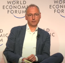 Werner Baumann (born 1962) at World Economic Forum Davos 2022.png