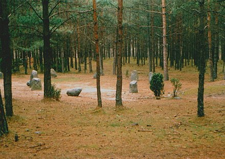A stone circle in the area of northern Poland occupied by the Wielbark culture, which is associated with the Goths