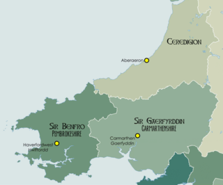 West Wales Geographical region of Wales