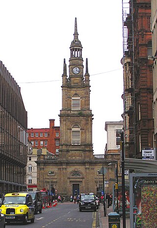 <span class="mw-page-title-main">St George's Tron Church</span> Church in Glasgow, Scotland