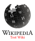 Test Wikipedia logo