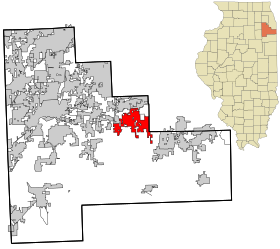 Localização de Frankfort