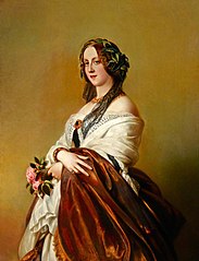 Lady Harriet Elizabeth Georgiana Howard, Duchess of Sutherland (1806 – 1868) (after Franz Xaver Winterhalter)
