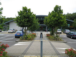 Winchester services Motorway services in Hampshire, England