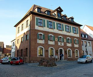 Windsbach Town in Bavaria, Germany