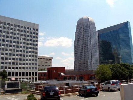 Downtown Winston-Salem.