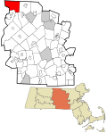 Worcester County Massachusetts incorporated and unincorporated areas Royalston highlighted.svg