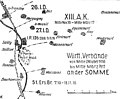 27. Inf.Div. 1916 an der Somme