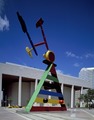 "Personage and Birds," by the Spanish surrealist Joan Miró, stands outside Chase Tower, Houston, Texas LCCN2011633353.tif