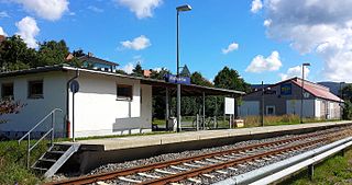 <span class="mw-page-title-main">Waldmünchen station</span> Railway station in Waldmünchen, Germany