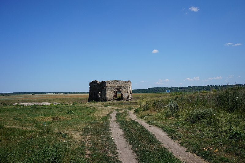 File:Жванець (15) Замок (мур.),.jpg