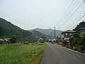 宮ノ入集落からの官ノ倉山