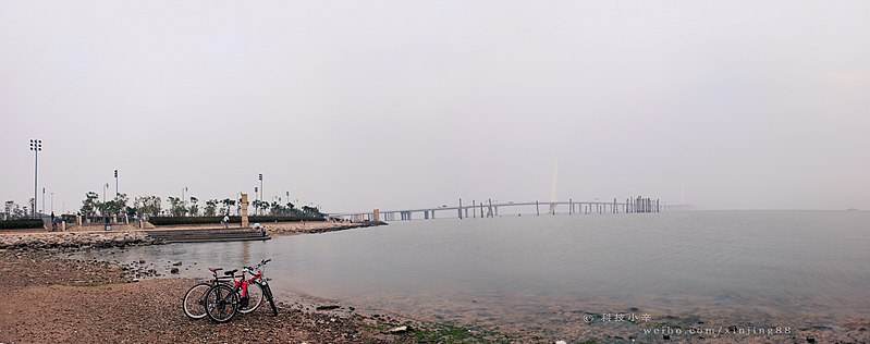 File:深圳湾公路大桥全景图 (2013-01-22) - panoramio.jpg