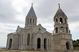 La Catedral de Ghazantxetsots abans de l'atac azerbaidjanès