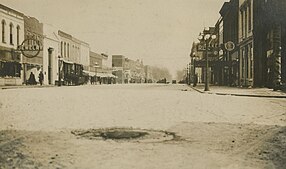 Hoofdstraat, Iowa Falls, Iowa, 1915