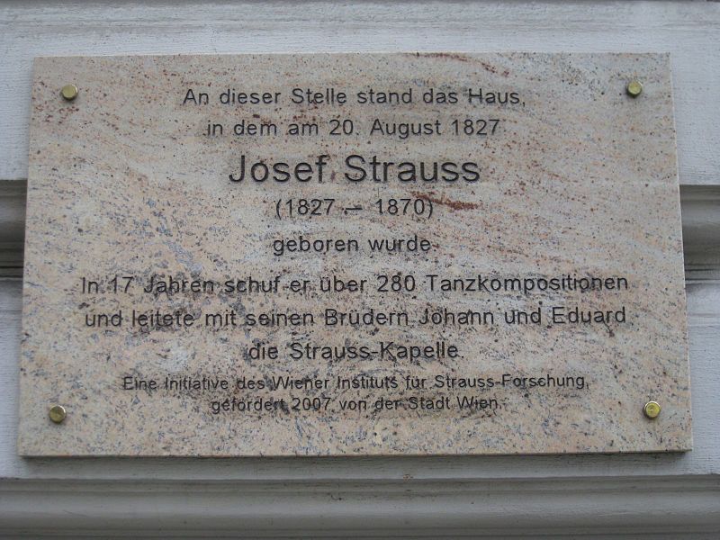 File:1060 Mariahilfer Straße 71 A - Josef Strauss-Gedenktafel IMG 1375.jpg