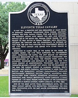 11th Texas Cavalry Regiment Military unit