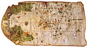 Weltkarte des Juan de la Cosa (1500)