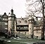 16.02.1990 DDR 4721 [06343] Rammelburg (Mansfeld), Schloß 1: Reha-Klinik Schloß Rammelburg (GMP: 51.597814,11.331748). Die Rammelburg soll 992 durch...