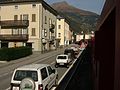 Southbound local train between Poschiavo and Tirano