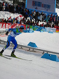 2010 Winter Olympics Jaakko Tallus in nordic combined LH10km.jpg