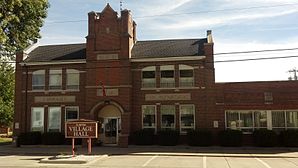 Clinton City Hall, listed on the NRHP since 1985 [1]