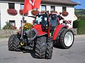 * Nomination Counter-terrorism with tractor at entrance at Dirndlkirtag in Frankenfels on Saturday. --GT1976 13:42, 1 December 2017 (UTC) * Promotion Good quality. --Ermell 16:33, 1 December 2017 (UTC)