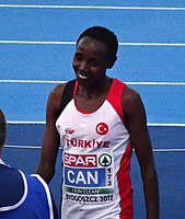 Europameisterin Yasemin Can errang nach ihrem Erfolg drei Tage zuvor über 10.000 Meter bereits ihren zweiten Titel