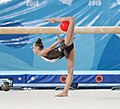 2018-10-09 Gymnastics at 2018 Summer Youth Olympics - Rhythmic Gymnastics - Balls qualification (Martin Rulsch) 018.jpg