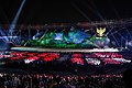 During the 2018 Asian Games opening ceremony