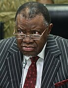 Hage Geingob Namibias president (2015–)