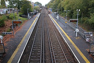 <span class="mw-page-title-main">Botley railway station</span> Railway station in Hampshire, England