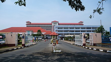 The Sarawak General Hospital.