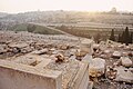 Image:Israel 4 012 Cemetery of Jerusalem with view to the City with Moshee.jpg