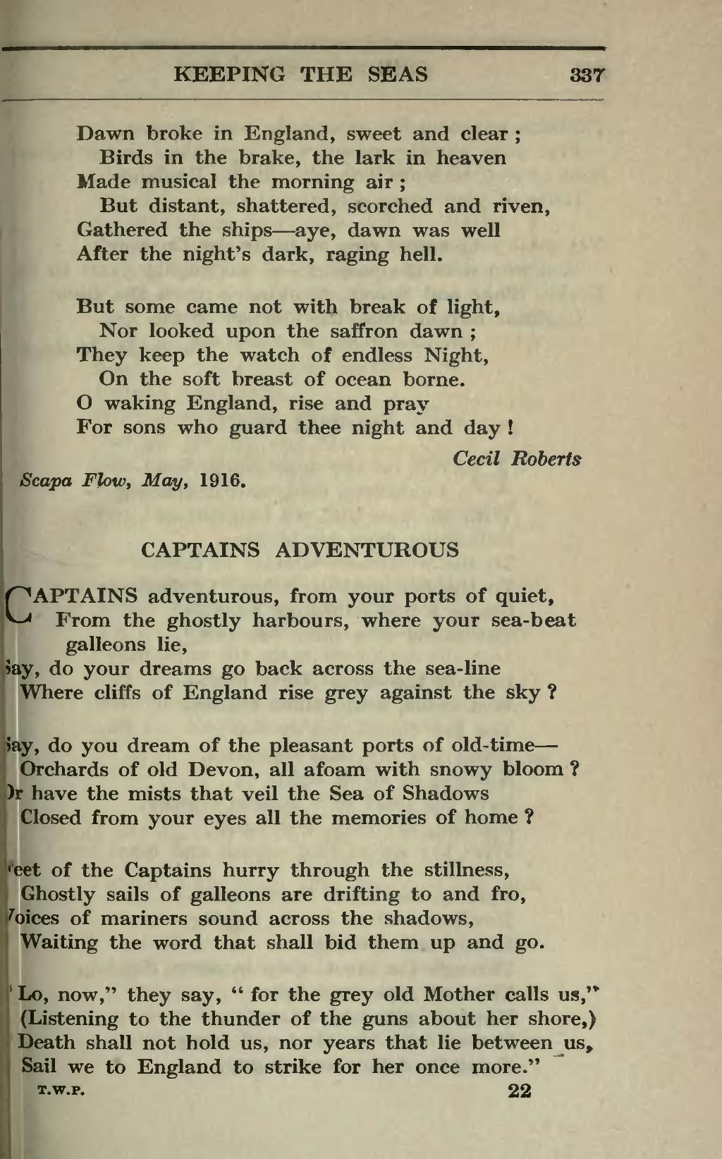 Page A Treasury Of War Poetry British And American Poems Of The