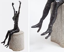 Conchita, unterwegs zwischen den Geschlechtern by Ada Mee, 2014, bronze, Karl Casper casting Ada mee conchita.jpg