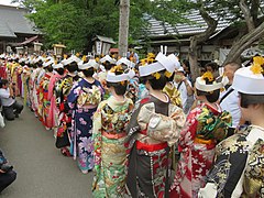 Aizu-Tajima Gionsai festivali