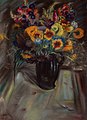 „Blumenstrauß“, 1940, Pastell
