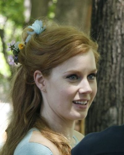 Amy Adams (pictured in 2006) received praise for her role as Giselle.