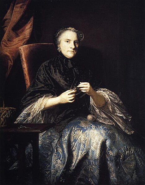 Anne van Keppel (1703 – 1789) in old age