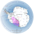Lage und Erstreckung vom West Antarctic Rift System