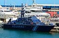 Patrullero clase Gerifalte (Rodman-101) Arao en el puerto de Alicante.