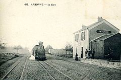 ARBONNE (77), la gare TSM